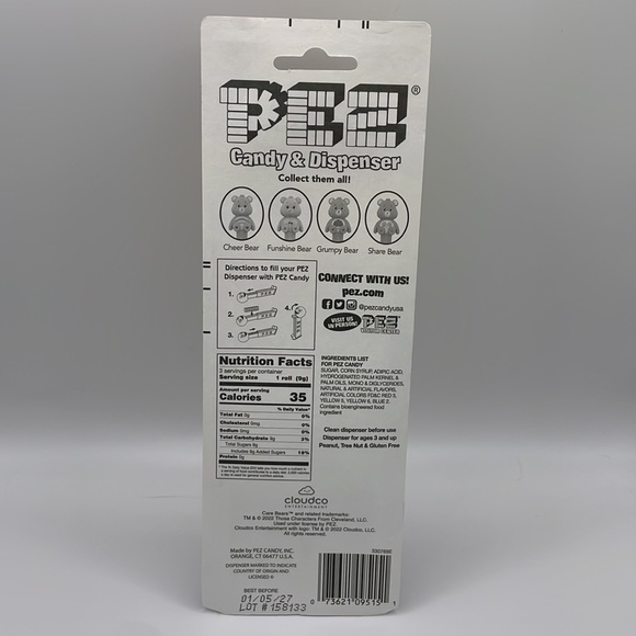 Care Bear Pez Funshine Bear - Picture 3 of 4